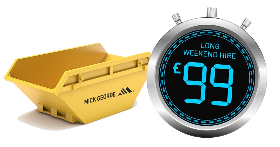 weekend skip hire