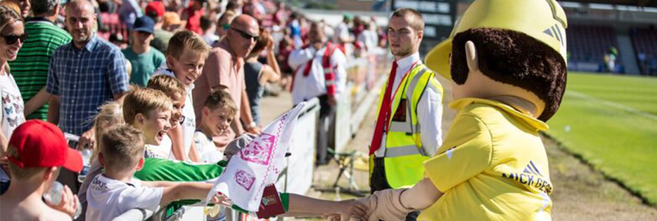 northampton town fc family excellence award