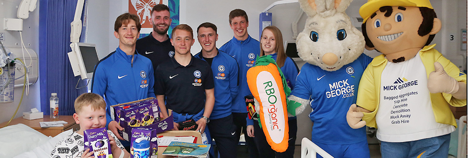 Amazon Childrens Ward Easter Visit