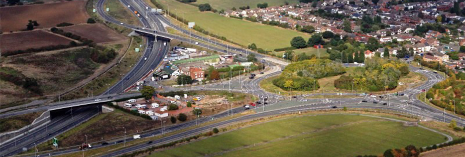 A13 Sadlers Farm Junction