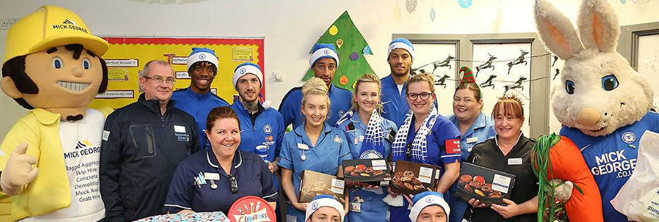 posh christmas hospital visit