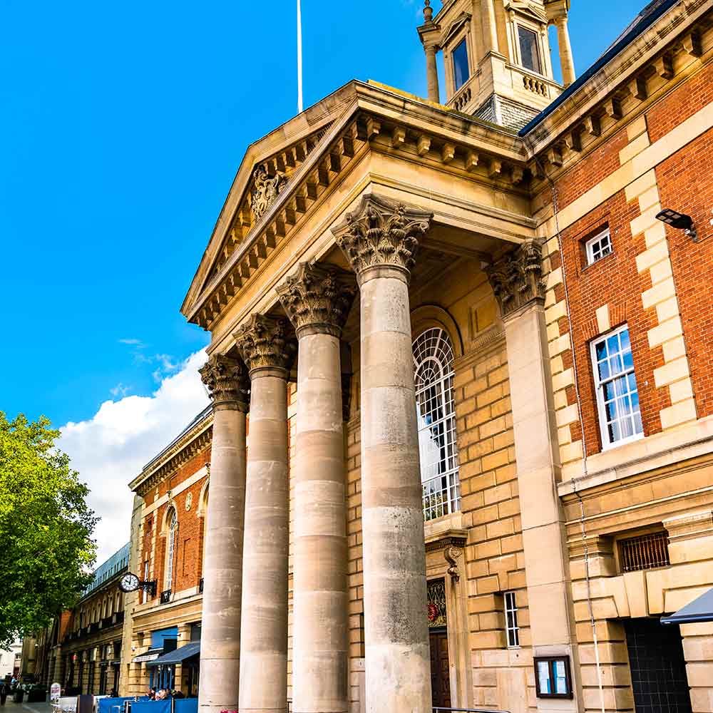 Peterborough Town Hall Mick Environmental