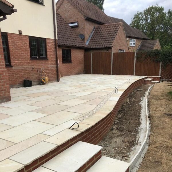 Fossil Mint Sandstone 90cm x 60cm - Image 2