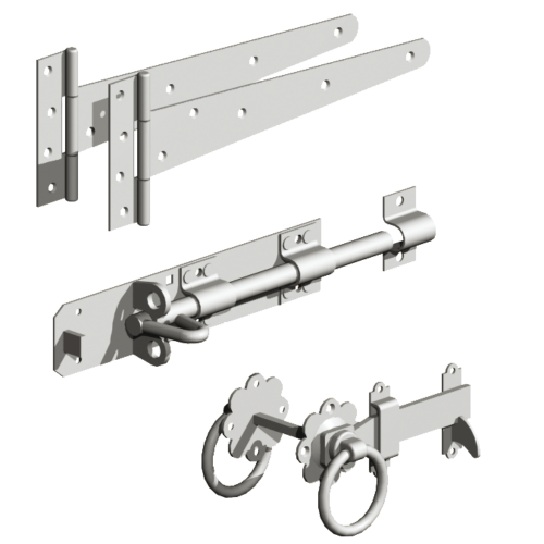 Gate Ironwork - Closeboard Set