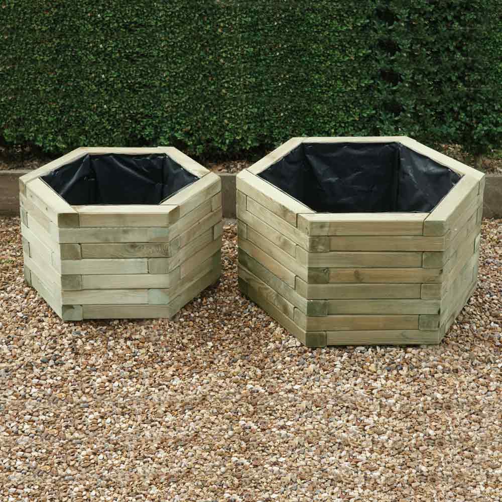 Wooden Planters Landscaping Mick