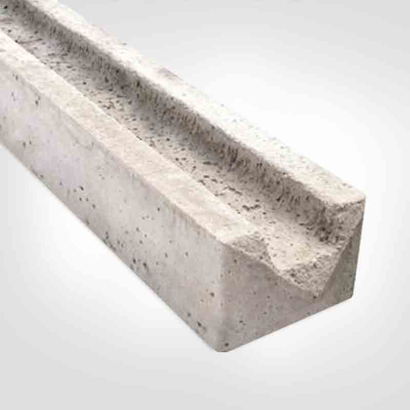 Slotted End Concrete Fence Post