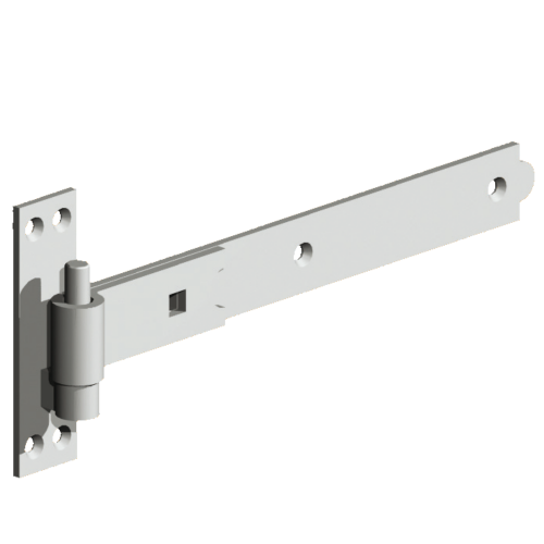 Straight Band with Hook on Plate