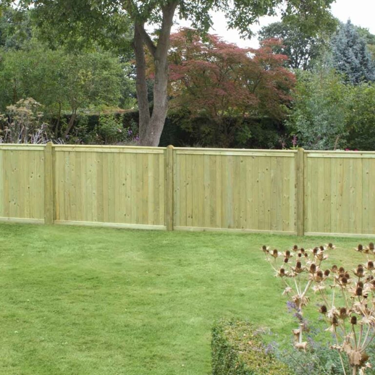 Flat Top Tongue & Groove Fence Panel Mick