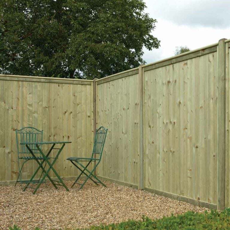 Flat Top Tongue & Groove Fence Panel - Mick George
