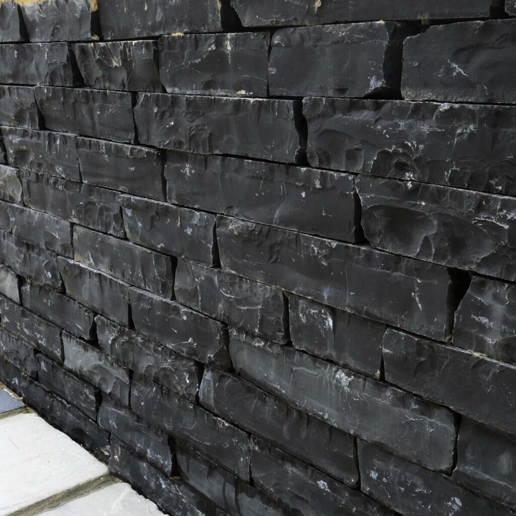 Black Limestone Walling Stone The Mick Group