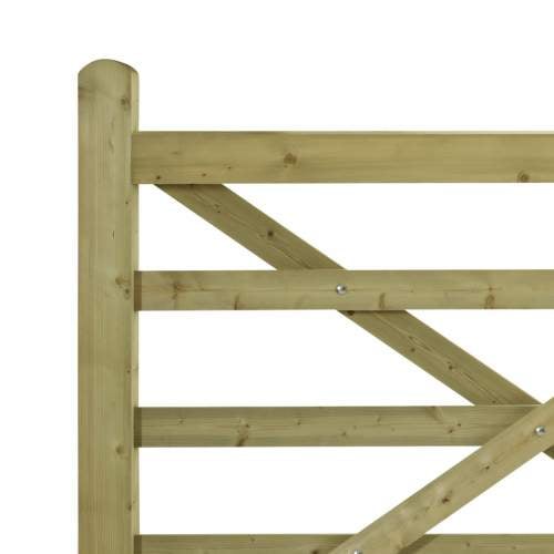 Wooden 5 Bar Gate - St George