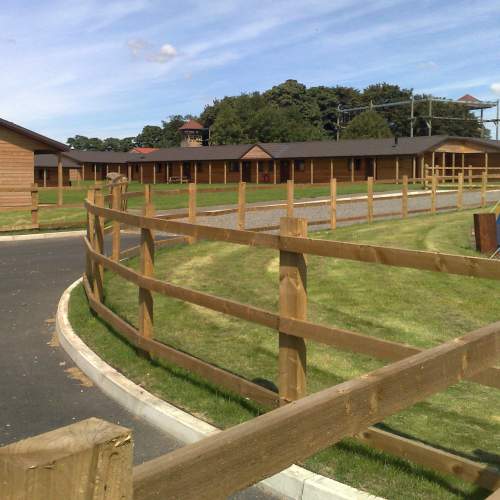 Pointed Wooden Fence Posts - 75 x 125mm