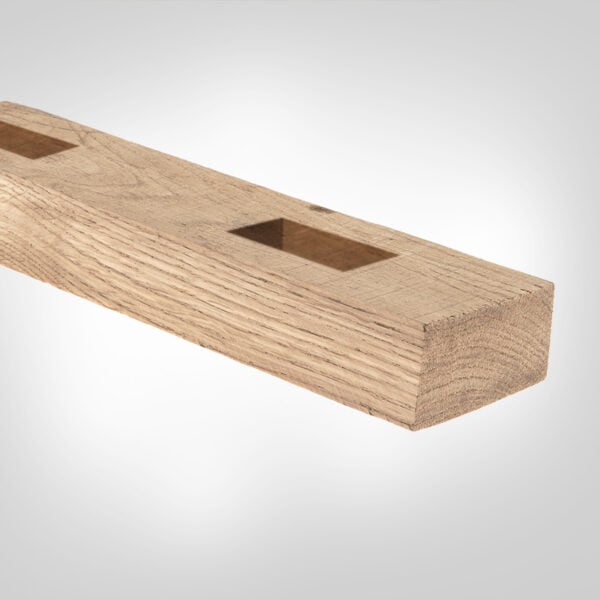 Wooden Mortised Fence Posts