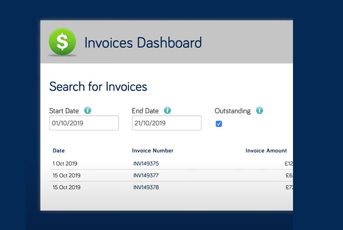Viewing Invoices