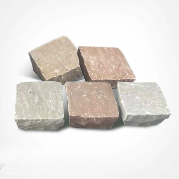 Raj Green Sandstone Cobbles