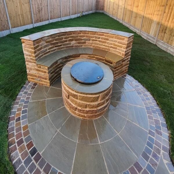 Raj Green Sandstone Cobbles