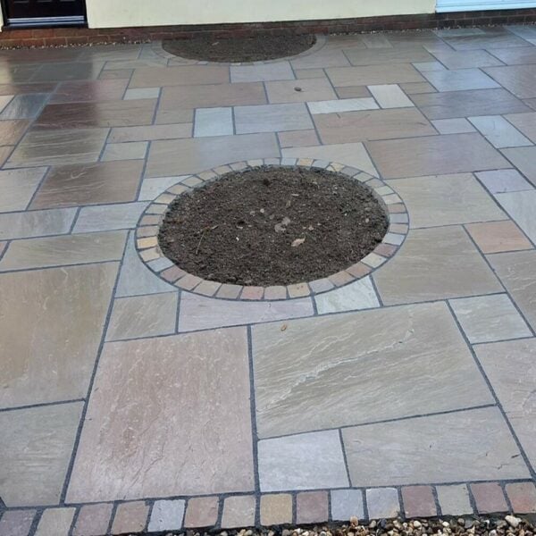 Raj Green Sandstone Cobbles