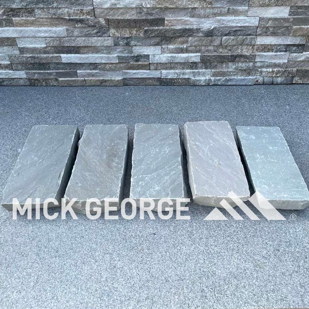 Kandla Grey Sandstone Cobbles 20cm x 10cm Packs