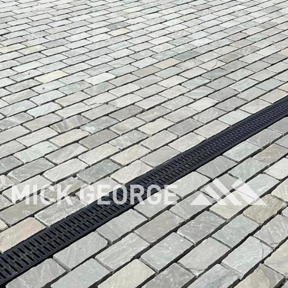 Kandla Grey Sandstone Cobbles 20cm x 10cm Packs