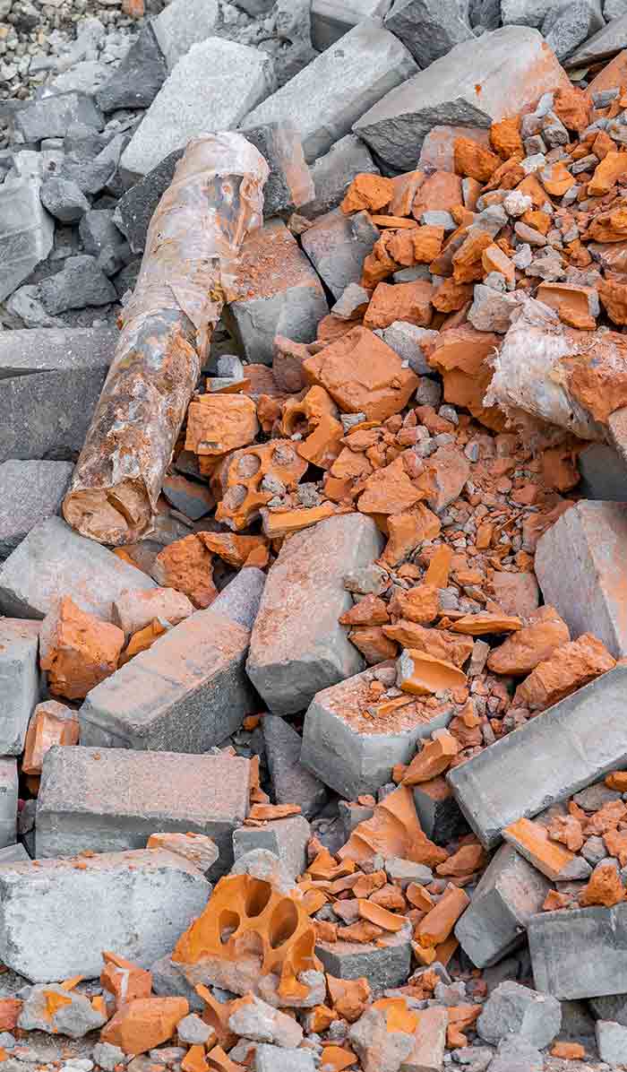 building demolition, house demolition, garage demolition