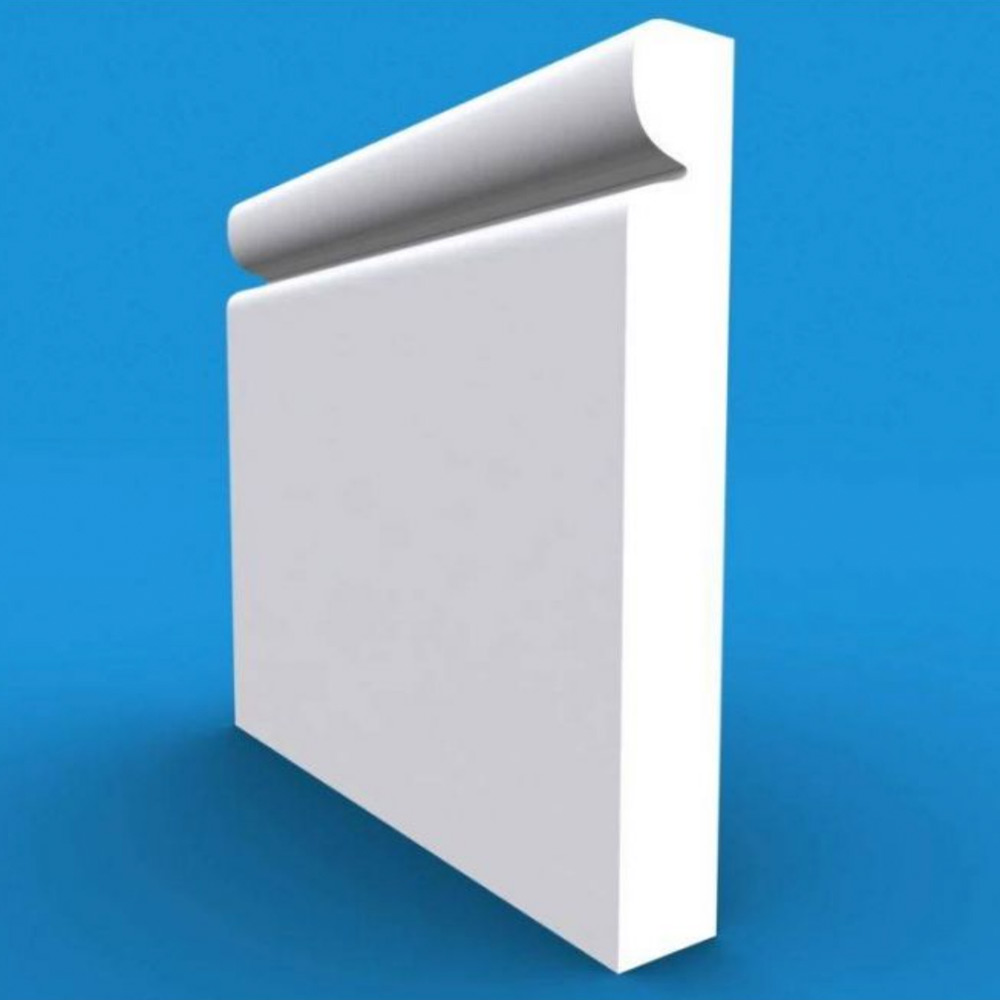 Reveal MDF White Primed Architrave 4 2m Mick George