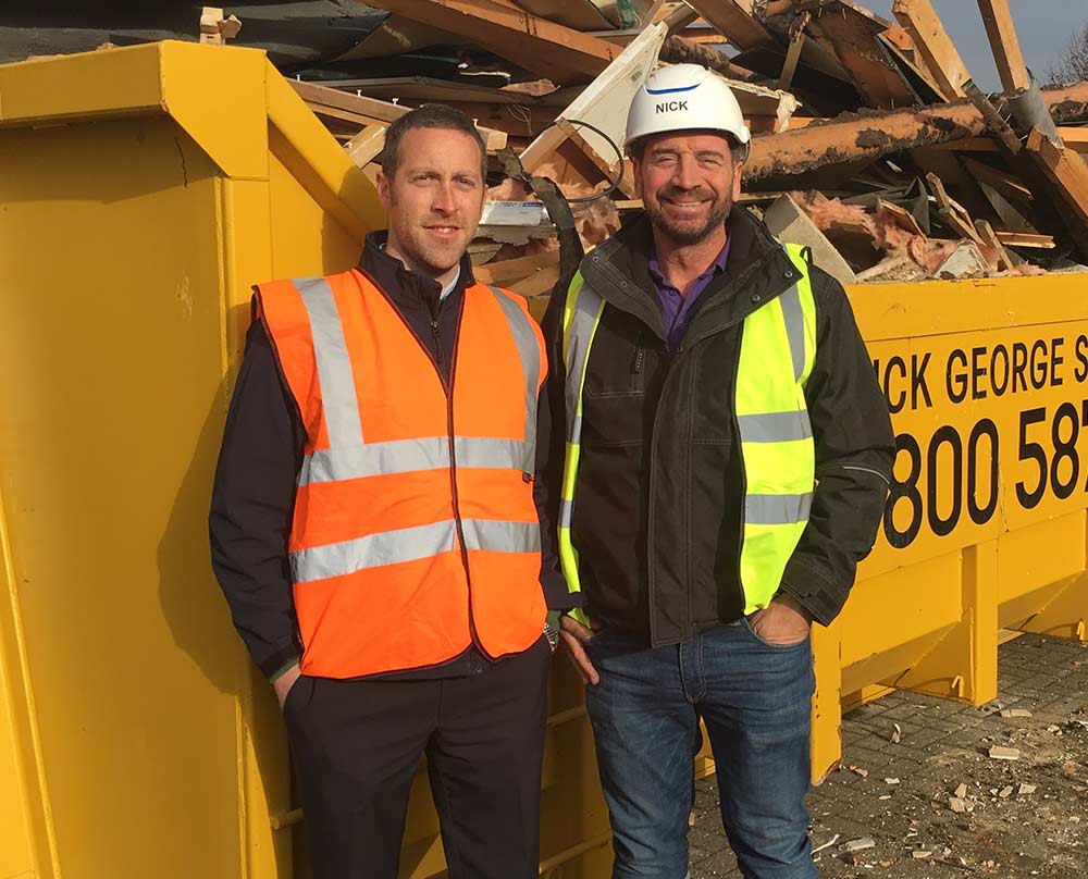 Skip Hire in Wellingborough Mick