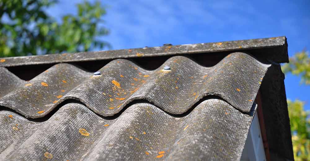 Corrugated Asbestos Roofing - Asbestos Removal - Mick George