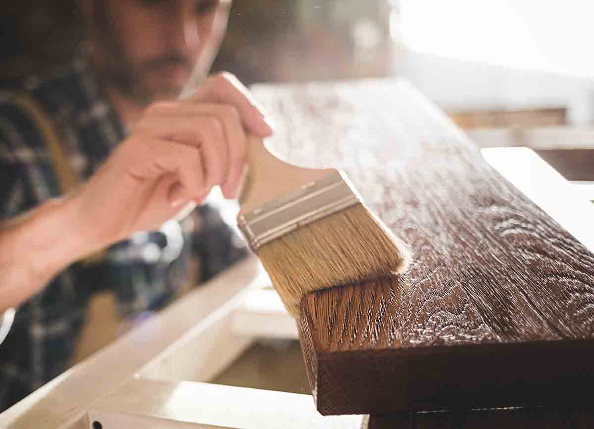 Wood Stain Landscaping Mick