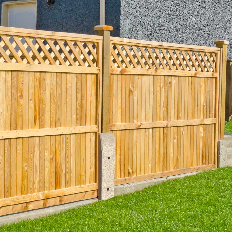 Concrete Fence Spur Sizes