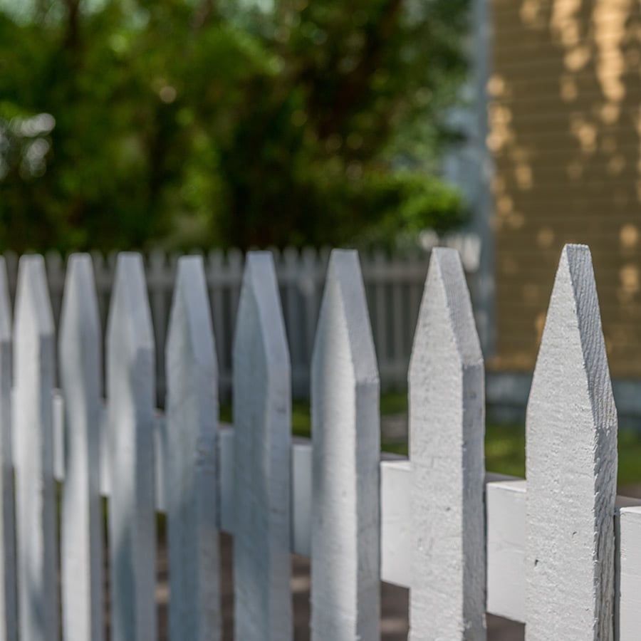 Picket Fences in Huntingdon - Landscaping