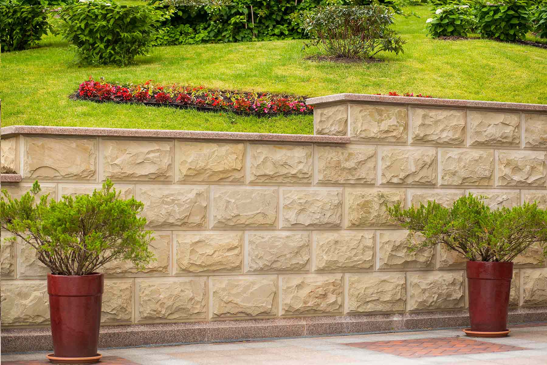 Garden Wall Bricks in Loughborough Landscaping Mick