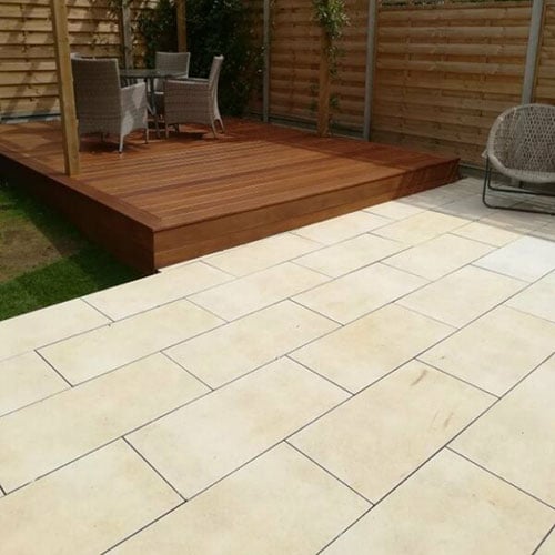 Porcelain Paving in Milton Keynes Landscaping Mick
