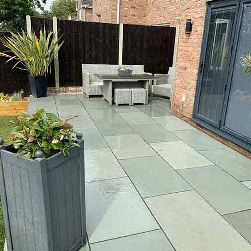 Patio Slabs in Cambridge Landscaping Mick