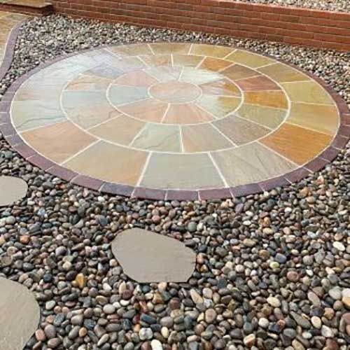 Sandstone Paving in Cambridge Landscaping Mick