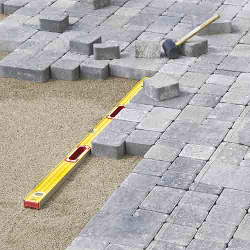 Tool for Laying Cobblestones
