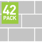 Stone Rock Black Porcelain 100cm x 50cm - 42 Slab Packs