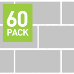 Kota Black Limestone Paving 60cm x 30cm - 60 Slab Pack