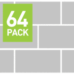 Kota Black Limestone Paving 60cm x 45cm - 64 Slab Pack