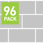 Kota Black Limestone Paving 60cm x 30cm - 96 Slab Pack