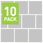 Kota Black Limestone Paving 60cm x 60cm - 10 Slab Pack