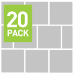 Kota Black Limestone Paving 60cm x 60cm - 20 Slab Pack
