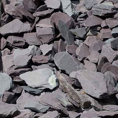 What are Plum Slate Chippings?