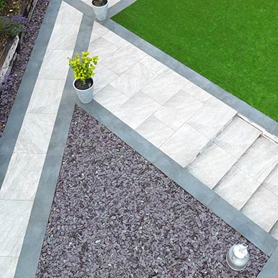 Where are Blue Slate Chippings Used?