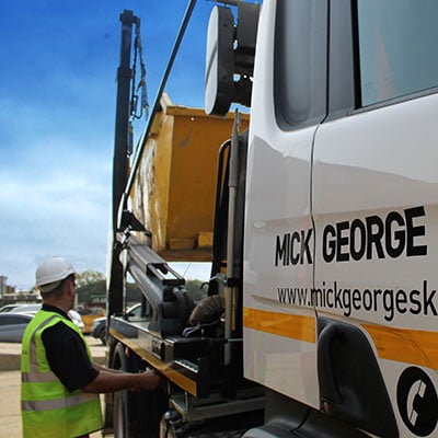Permits for large skip hire