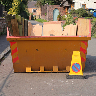 Cost of skip hire permt