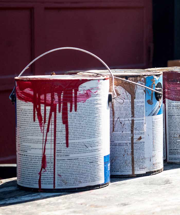 Paint disposal