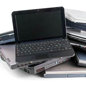 Laptop collection and disposal service