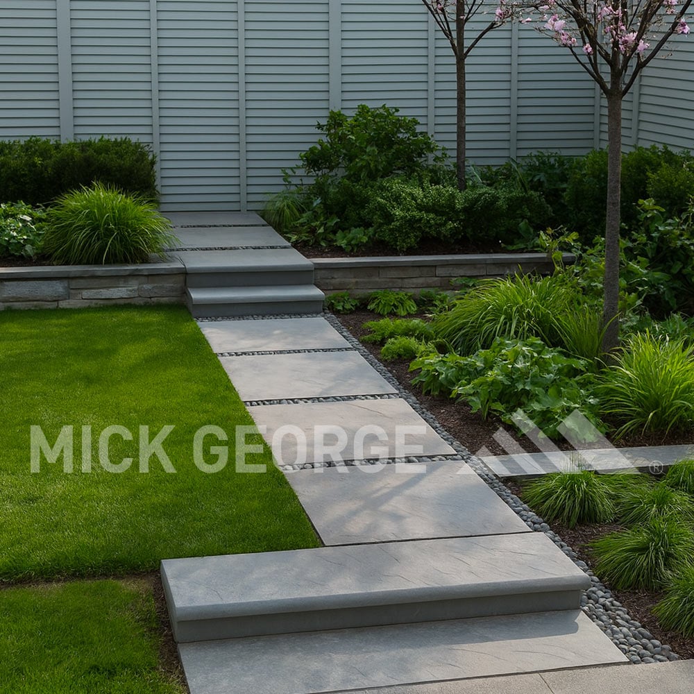 Kandla Grey Bullnosed Steps
