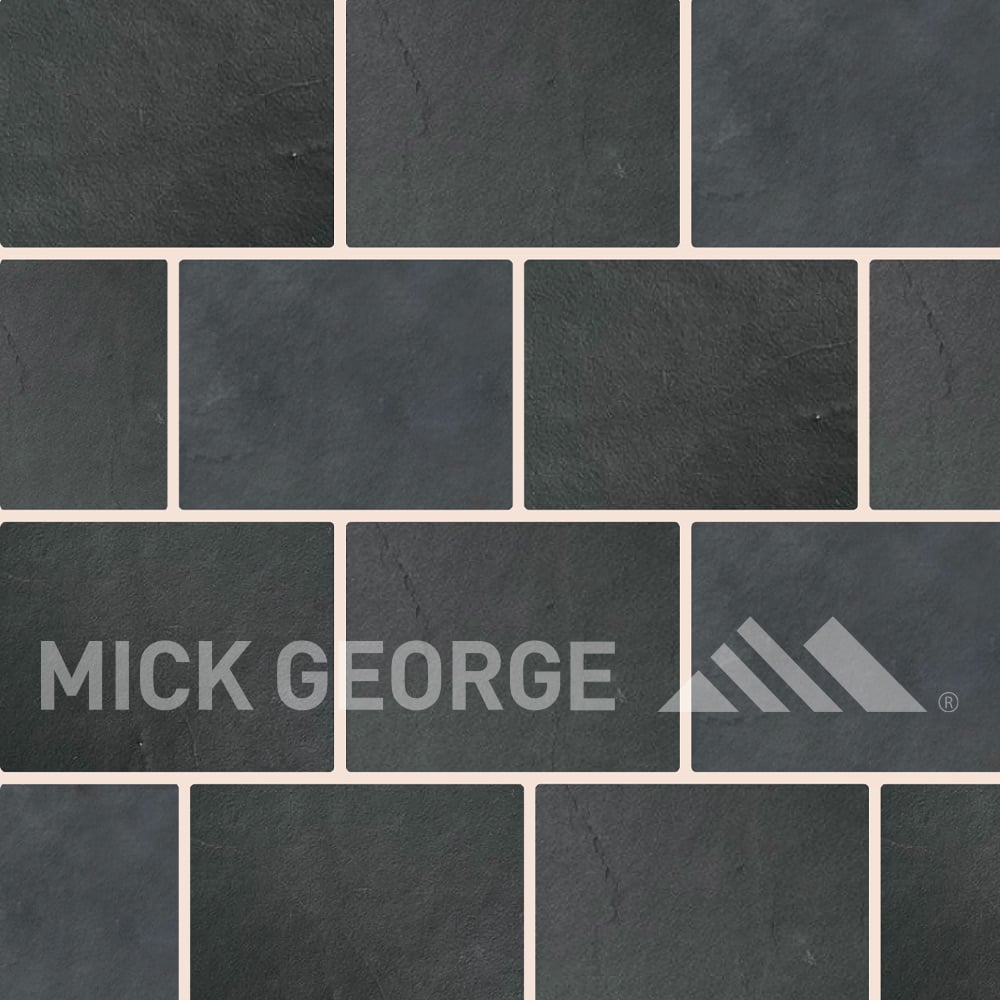 Kota Black Limestone Paving 60cm x 45cm