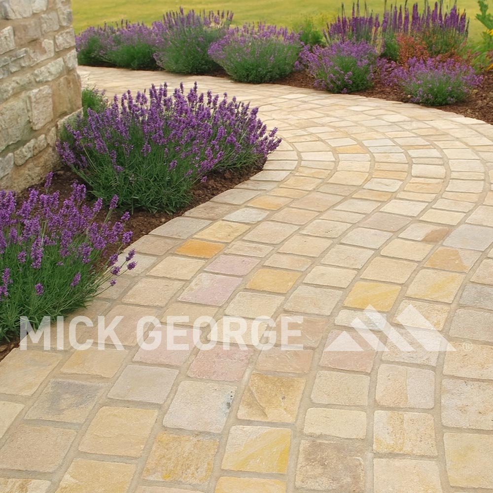 Fossil Mint Sandstone Cobbles 10cm x 10cm Packs